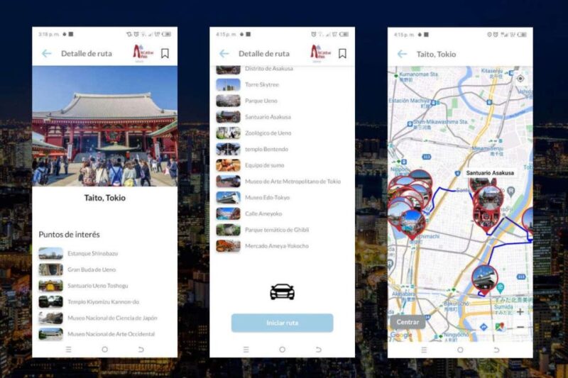 Tokyo Self-Guided App With Multi-Language Audio Guide - Customizable Sightseeing Itinerary