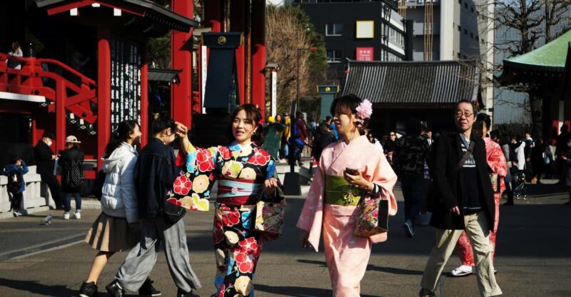 Tokyo: Sensoji Temple Tour With Kimono Rental - Experience Highlights
