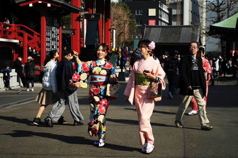 Tokyo: Sensoji Temple Tour With Kimono Rental - Tour Itinerary