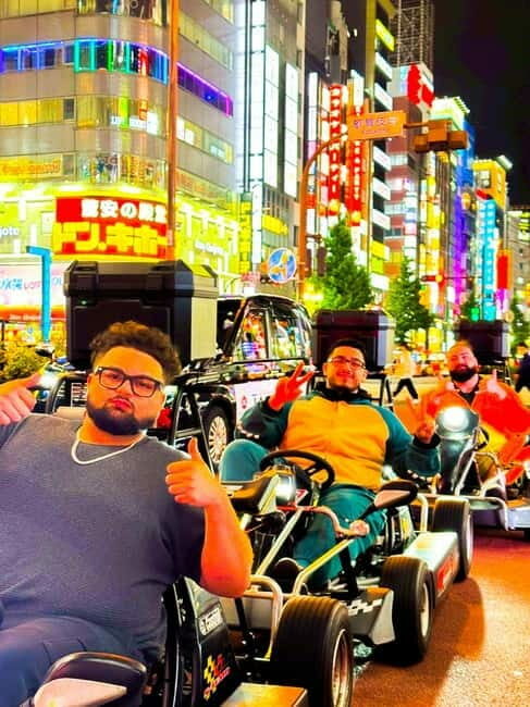 Tokyo: Shibuya and Shinjuku Streets Guided Go-Karting Tour - What to Expect During the Tour