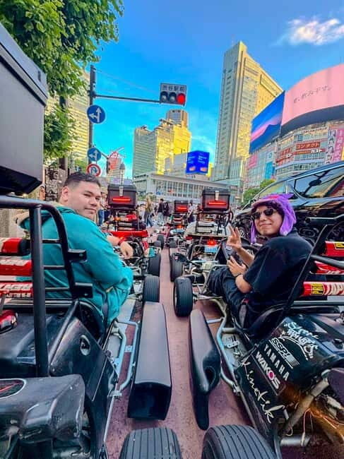 Tokyo: Shibuya and Shinjuku Streets Guided Go-Karting Tour - Weather and Safety Considerations
