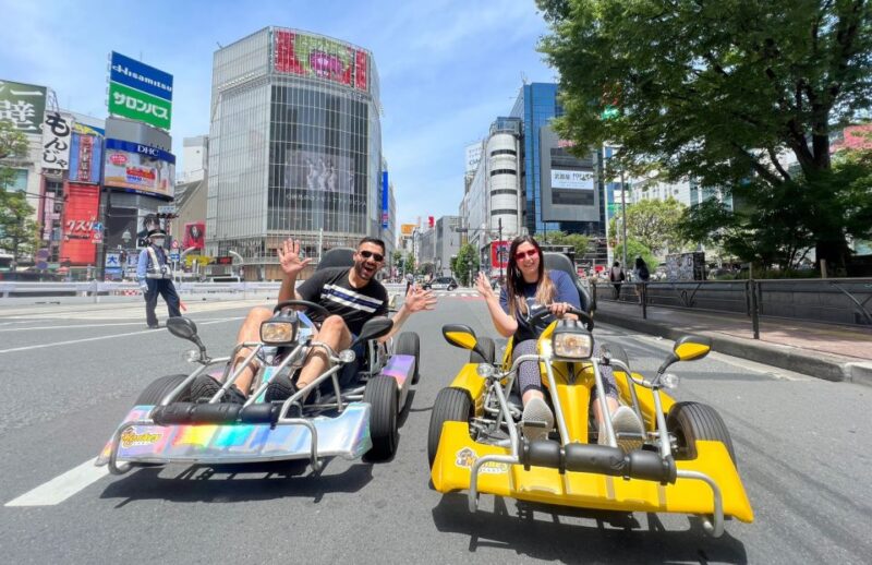 Tokyo: Shibuya Crossing, Harajuku, Tokyo Tower Go Kart Tour - Key Points