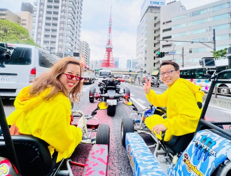 Tokyo: Shibuya Crossing, Harajuku, Tokyo Tower Go Kart Tour - Inclusions and Requirements