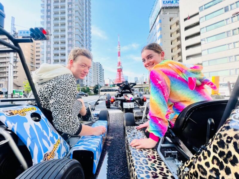 Tokyo: Shibuya Crossing, Harajuku, Tokyo Tower Go Kart Tour - Tour Start and Size