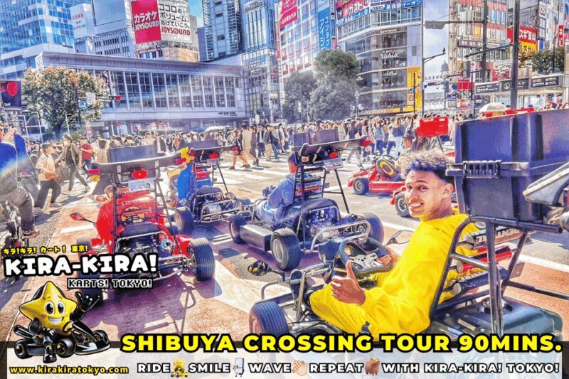 Tokyo: Shibuya Crossing x Tokyo Tower and more! Go-Kart Tour - FAQs