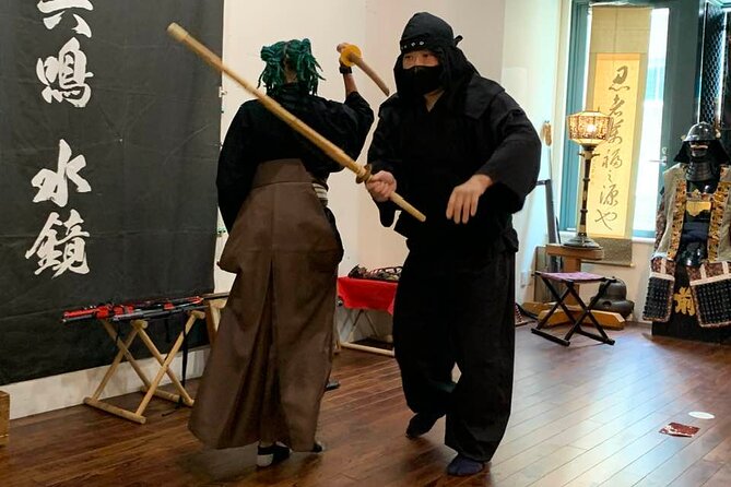 Tokyo: Shinobi Samurai Premium EXP for Solo Travelers, 90min - Accessibility and Participation