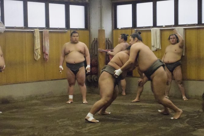 Tokyo Sumo Morning Practice Tour at Stable - Sumo Competition Process Insights