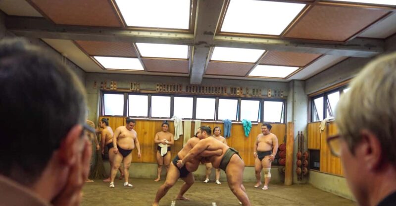 Tokyo: Sumo Morning Practice Tour in Ryogoku and Photo Shoot - Sumo Traditions and History