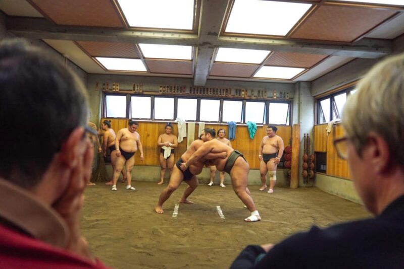 Tokyo: Sumo Morning Practice Tour in Ryogoku and Photo Shoot - Navigating to the Sumo Stable