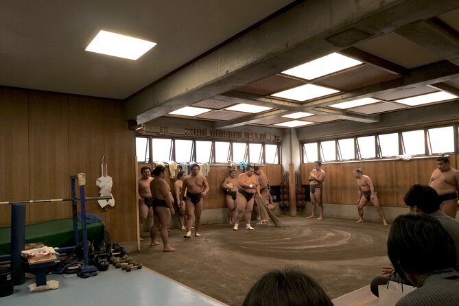 Tokyo Sumo Morning Practice Tour W/ Ring-Side Seat + Photo Shoot - Important Age Restrictions and Guidelines