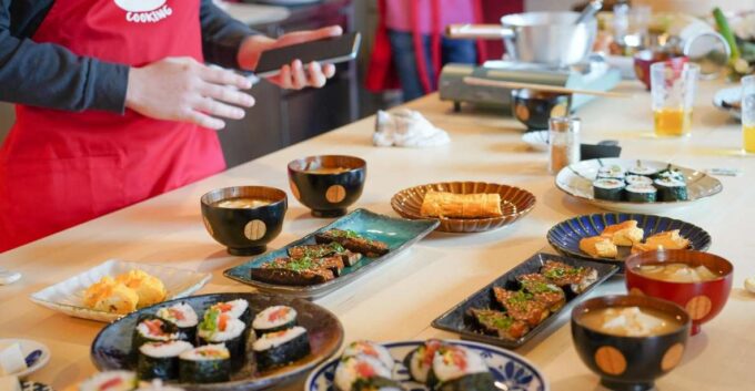 Tokyo: Sushi Cooking Class With Sake Tasting - Meeting Point and Directions