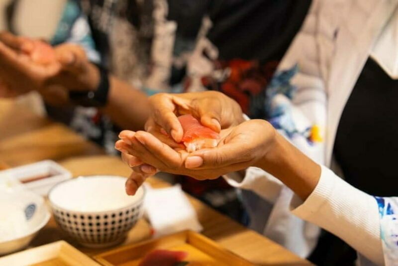 Tokyo: Sushi Making Class in a Happi Coat near a Famous Spot - Practical Details & Tips