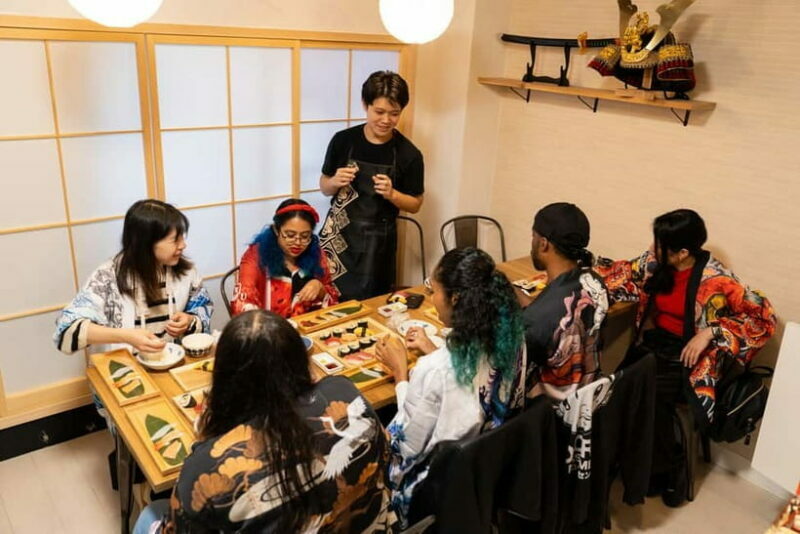 Tokyo: Sushi Making Class in a Happi Coat near a Famous Spot - FAQs
