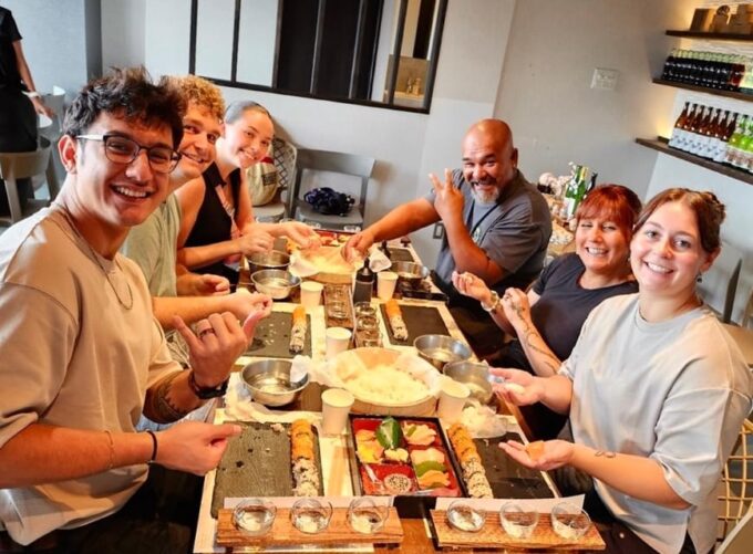 Tokyo: Sushi Making Class With Optional Sake Set in Asakusa - Booking and Payment Details