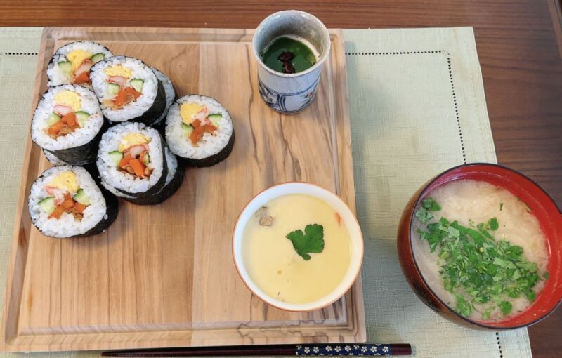 Tokyo: Sushi Roll and Side Dish Cooking Experience - Suitability and Restrictions