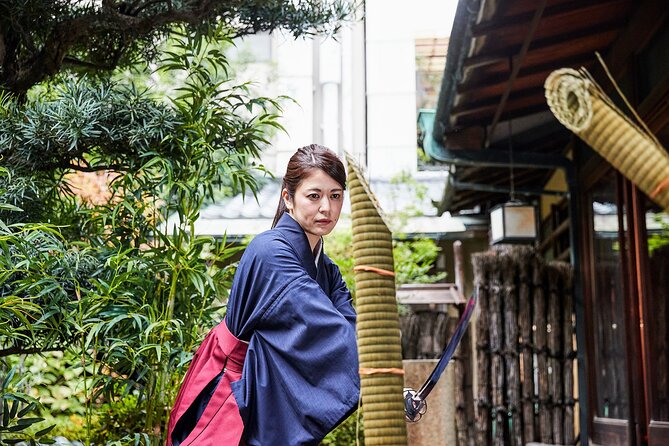 Tokyo Sword Experience - Includes Museum Ticket/Ninja Experience - Real Samurai Sword Slicing