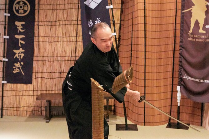 Tokyo Sword Experience - Includes Museum Ticket/Ninja Experience - Ninja Experience Highlights