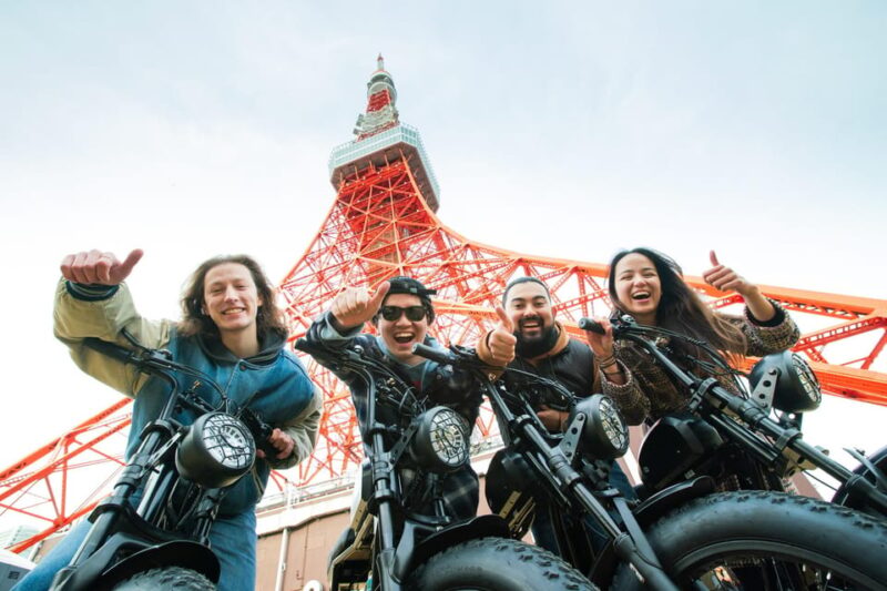 Tokyo Tower Area: E-Bike Tour Highlights and Hidden Gems - Experience and Unique Features