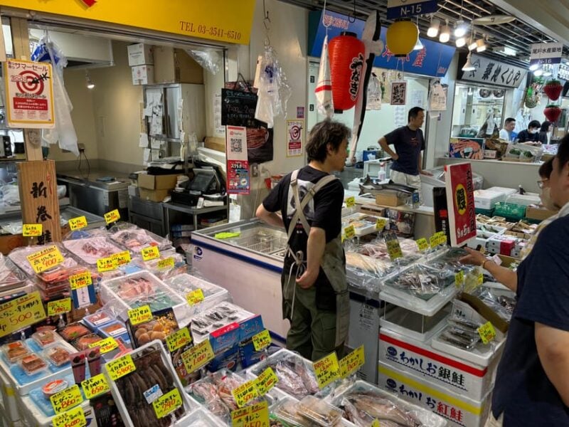 Tokyo: Tsukiji Fish Market Food and Walking Tour - Discovering the Tsukiji Outer Market
