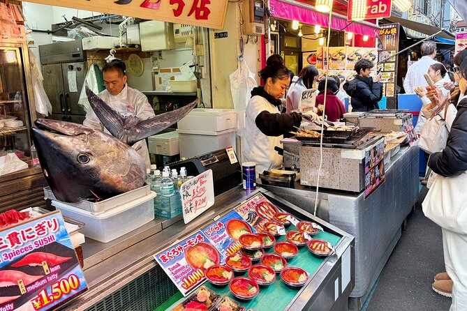 Tokyo Tsukiji Fish Market Street Food Tour - Highlights of the Tsukiji Fish Market Tour