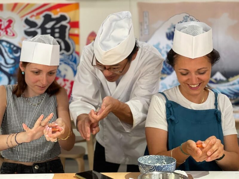 Tokyo: Tsukiji Fish Market Sushi Making Class With Pro Chef - Key Points