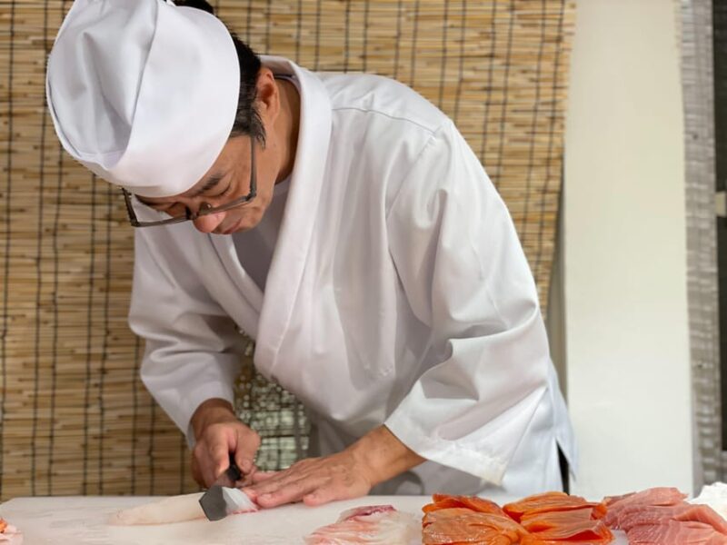 Tokyo: Tsukiji Fish Market Sushi Making Class With Pro Chef - Culinary Highlights