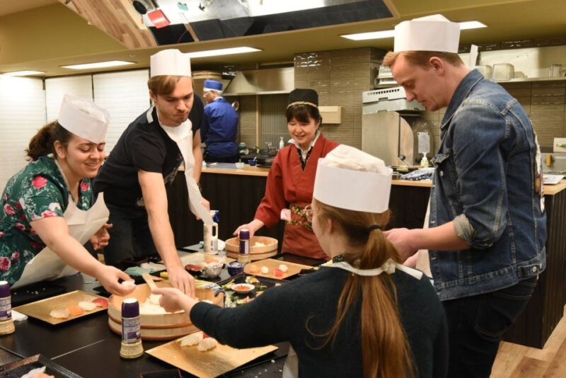 Tokyo: Tsukiji Market Guided Tour & Sushi-Making Experience - Sushi-Making Experience