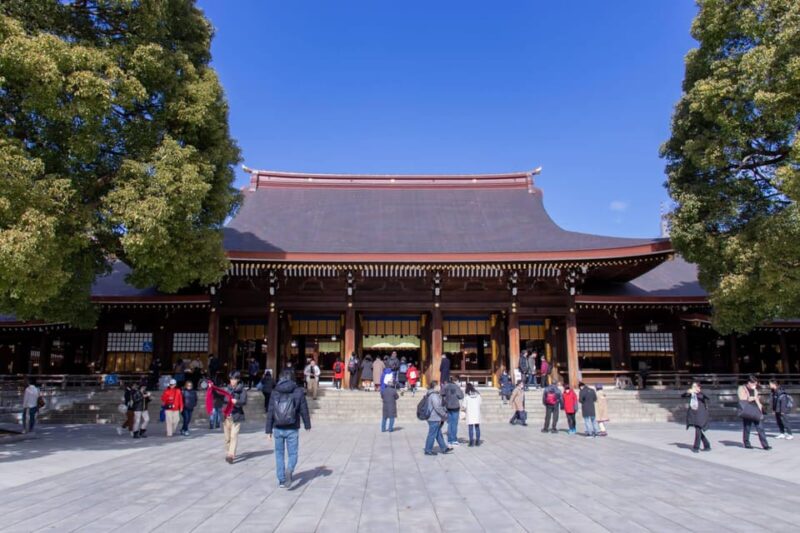 Tokyo: Vegan Sushi and Meiji Shrine and Harajuku Walk - Key Points