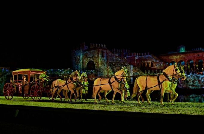 Toledo: Puy Du Fou Spain the Dream of Toledo Night Show - Family-Friendly Entertainment