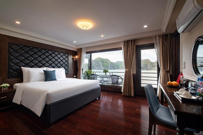 Top 1 Tier: All-Inclusive OVERNIGHT Halong Cruises - Many Options - Transfer Services