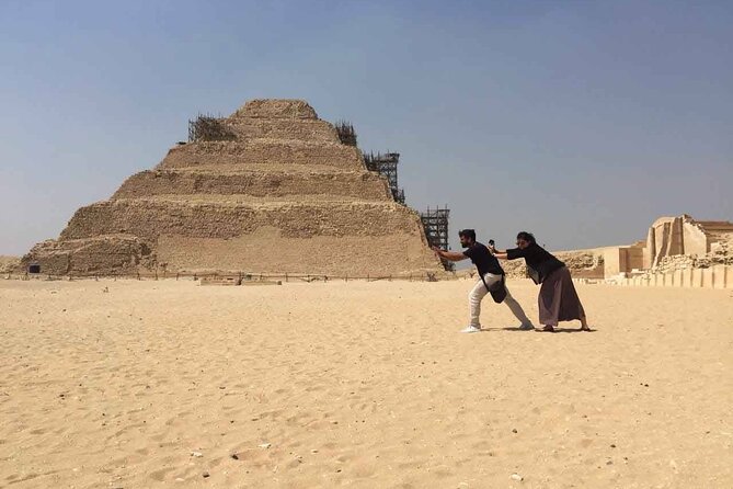 Top Day Tour To Giza Pyramids & Memphis City & Sakkara Pyramid - Visiting the Great Sphinx