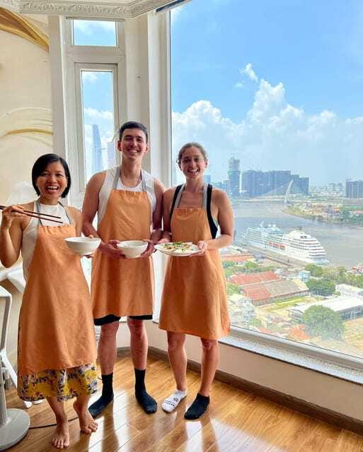 Top Home Cooking Class With Stunning River View AC Kitchen - Hands-on Cooking Process