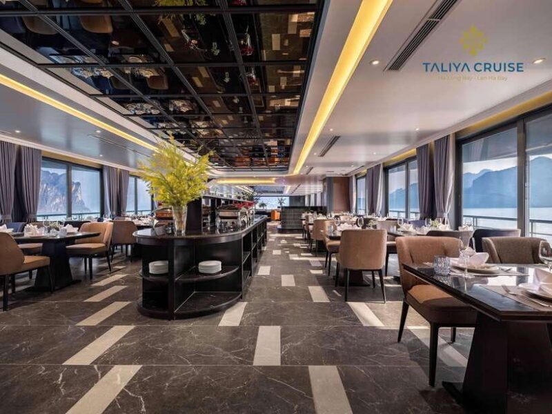 Top Luxury Taliya Day Cruise: Halong Bay & Lan Ha Bay - Dining Experience
