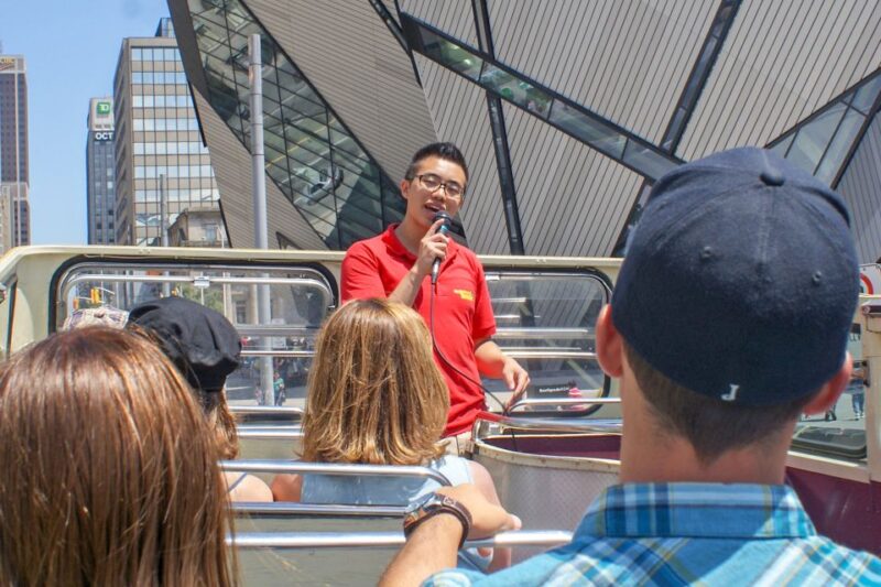 Toronto: City Sightseeing Hop-On Hop-Off Bus Tour - Bus Stops and Route