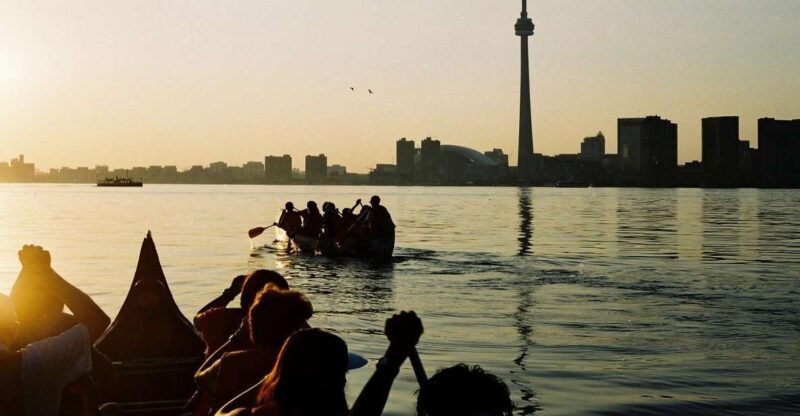 Toronto Islands: Sunset Canoe Tour - Key Points