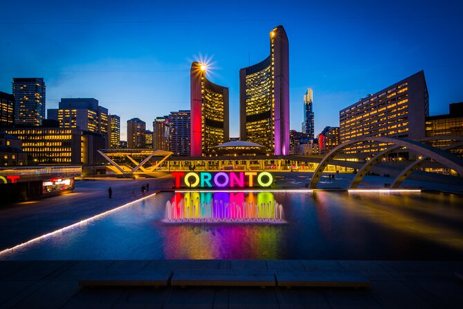 Toronto Small Group Night Tour With Harbour Boat Cruise - Cherry Beach Skyline Admiration