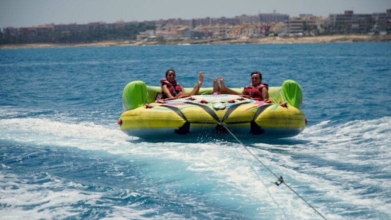 Torrevieja: Speedboat-Powered Inflatable Crazy Sofa Ride - Pricing and Booking