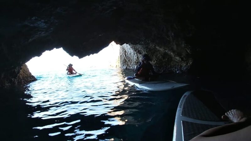 Tossa De Mar: Guided Route in Paddle Surfing&Coves and Caves - Unique Features and Safety Measures