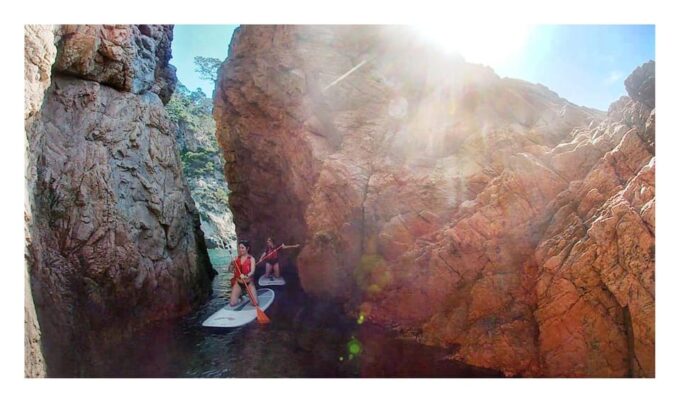 Tossa De Mar: Guided Route in Paddle Surfing&Coves and Caves - Paddle Surfing Highlights