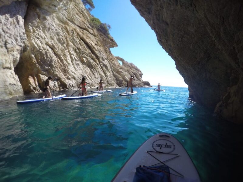 Tossa De Mar: Paddle Surfing and Cave Tour - Key Points