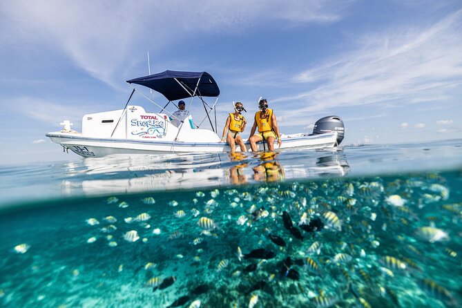 Total Snorkel and Jet Ski Tour Over Cancun Bay - Itinerary and Inclusions