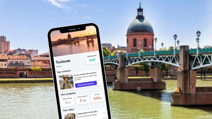 Toulouse: City Exploration Game and Tour on Your Phone - Included in the Experience
