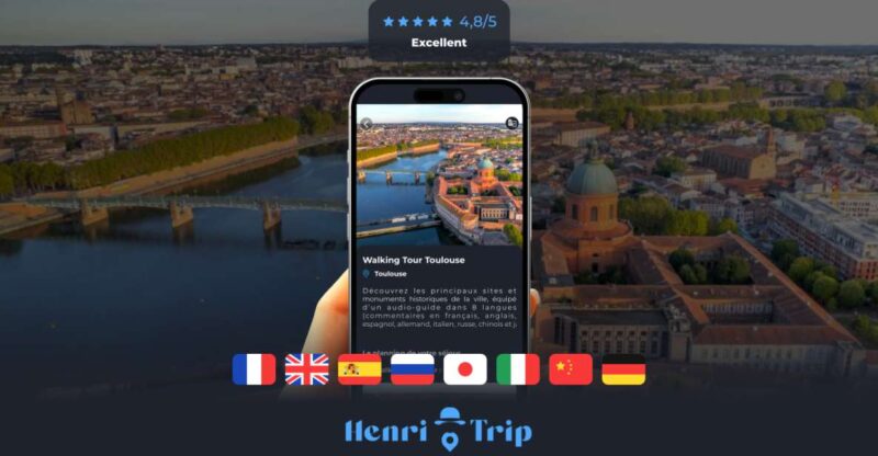 Toulouse: Walking Tour With Audio Guide - Key Points