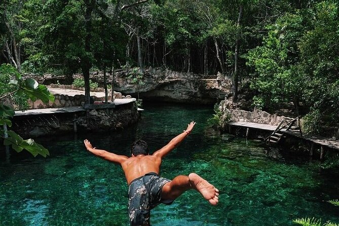 Tour 4 Cenotes Casa Tortuga Tulum. Food + Zipline. Includes Pickup. - Pickup Information