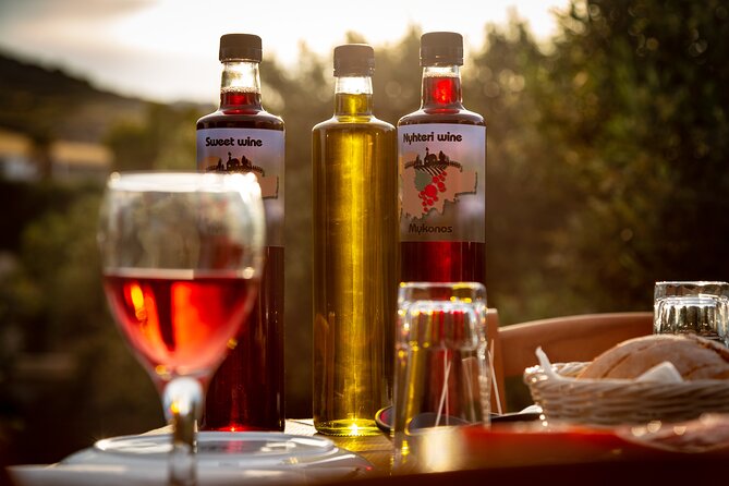 Tour and Wine Tasting in Mykonian Land - Refreshment for the Little Ones