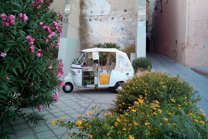 Tour Ape Calessino (Tuk Tuk) of the 4 Historic Districts of Cagliari - Meeting & End Point