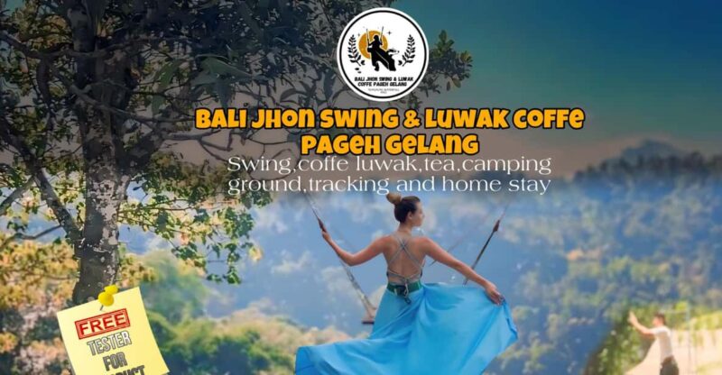 Tour Bali Swing Luwak Coffe Rice Terrace Nungnung Waterfalls - Package Inclusions