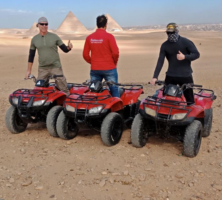 Tour Giza Pyramids, Sphinx With Camel Ride and Quad - Key Points