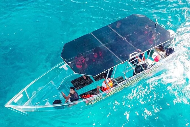 Tour in Isla Mujeres " Transparent Boat Ride - Cancellation Policy