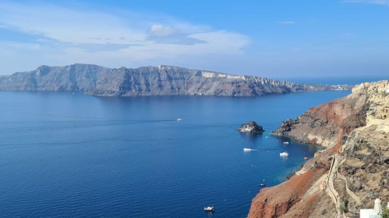 Tour Mini Bus/Coach Santorini /Oia Island - Experience Features